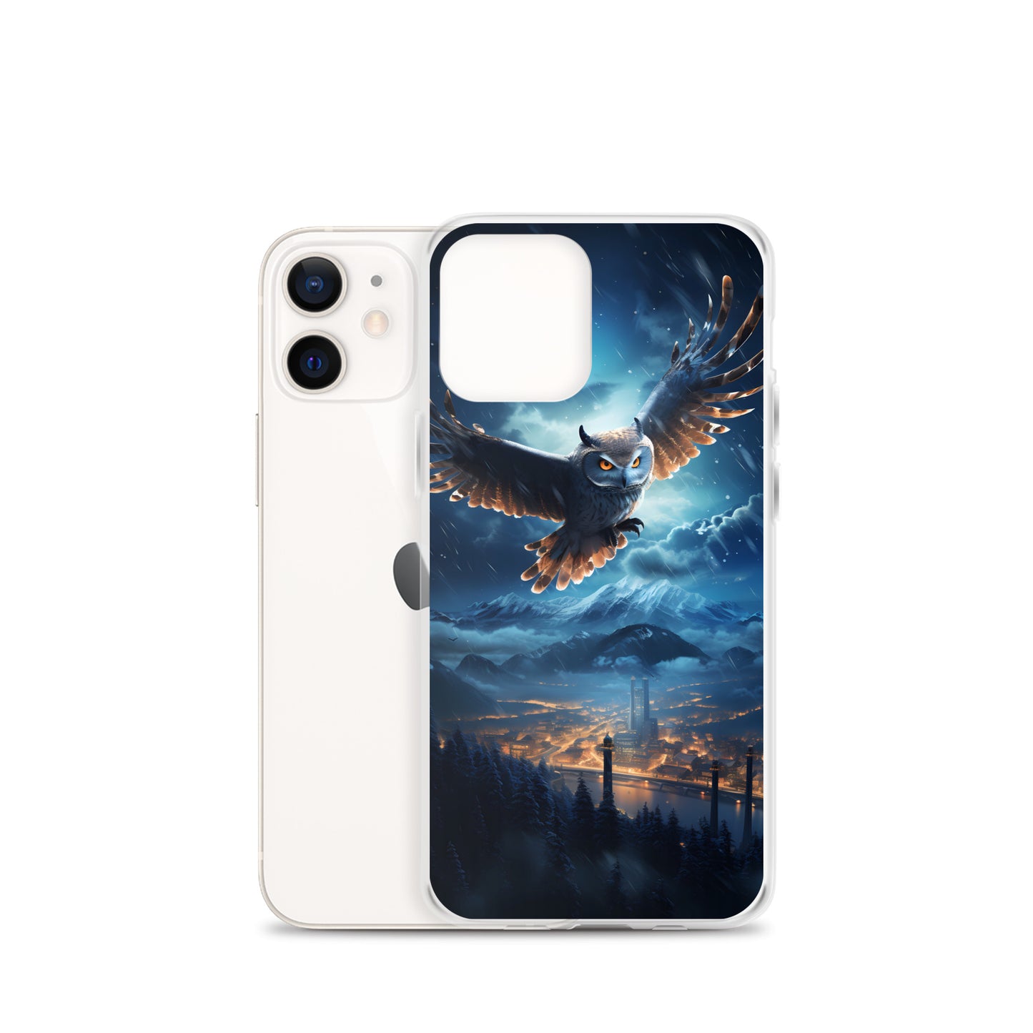 iPhone Case - Night Owl Over City