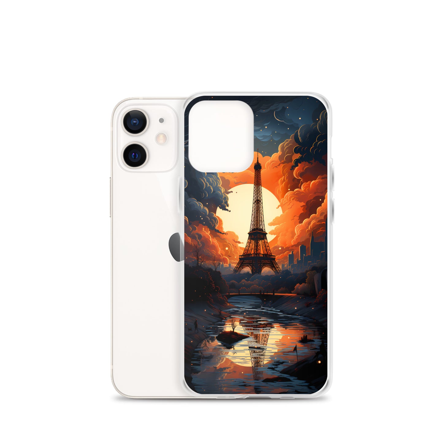 iPhone Case - Eiffel Tower at Dusk