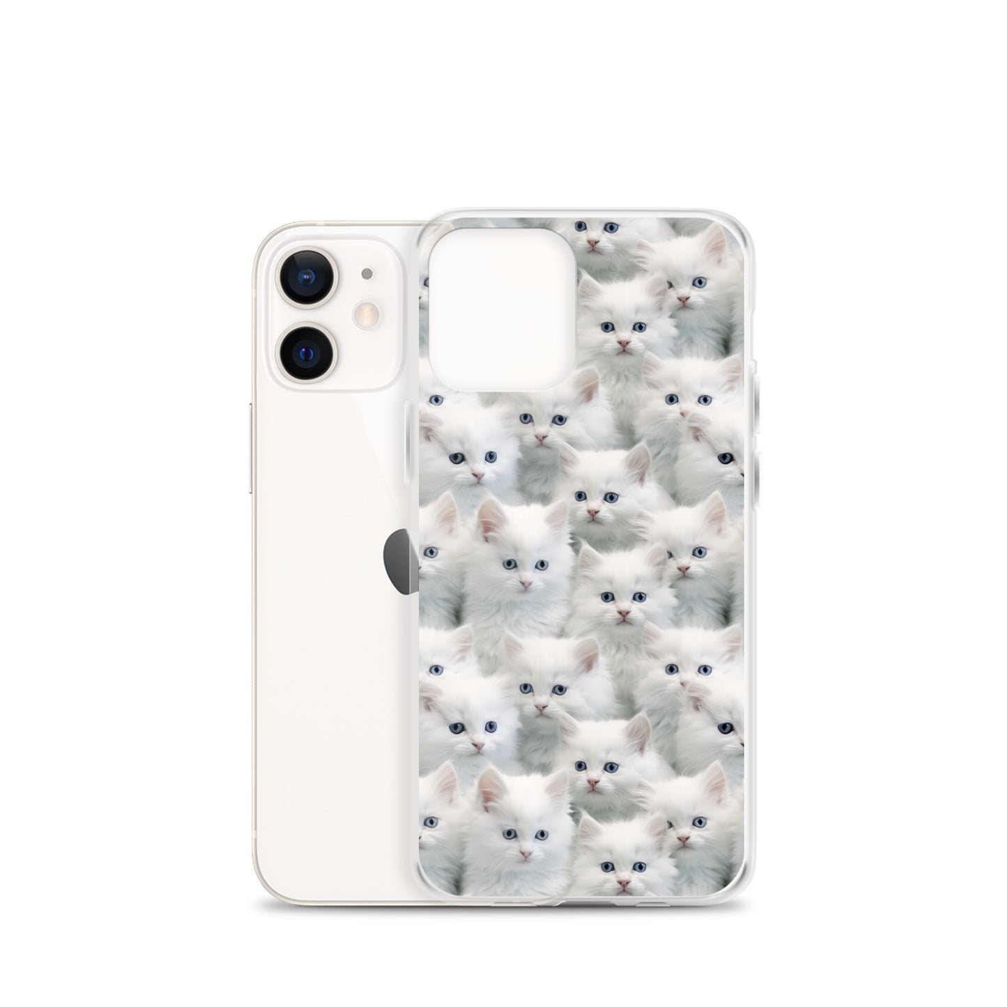 iPhone Case - Cute White Kittens