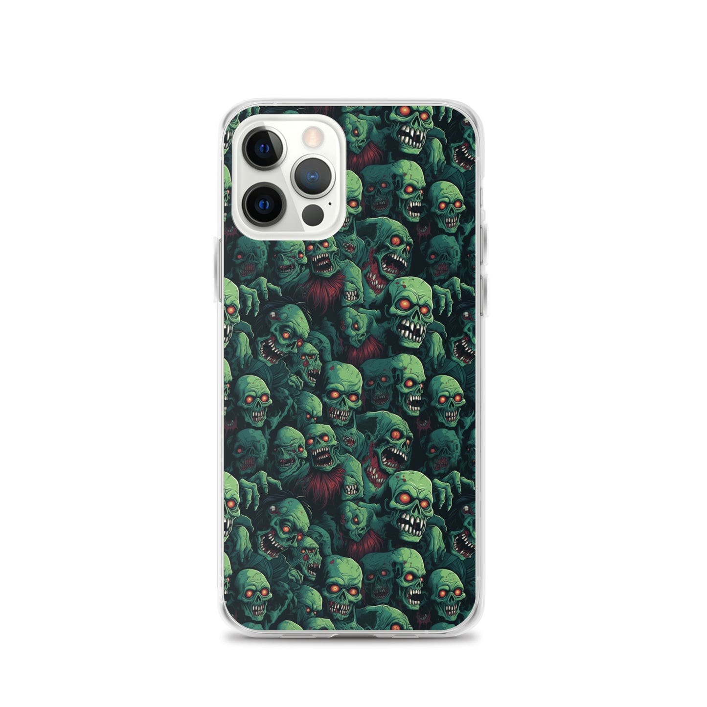 iPhone Case - Red Eyed Zombie Skulls