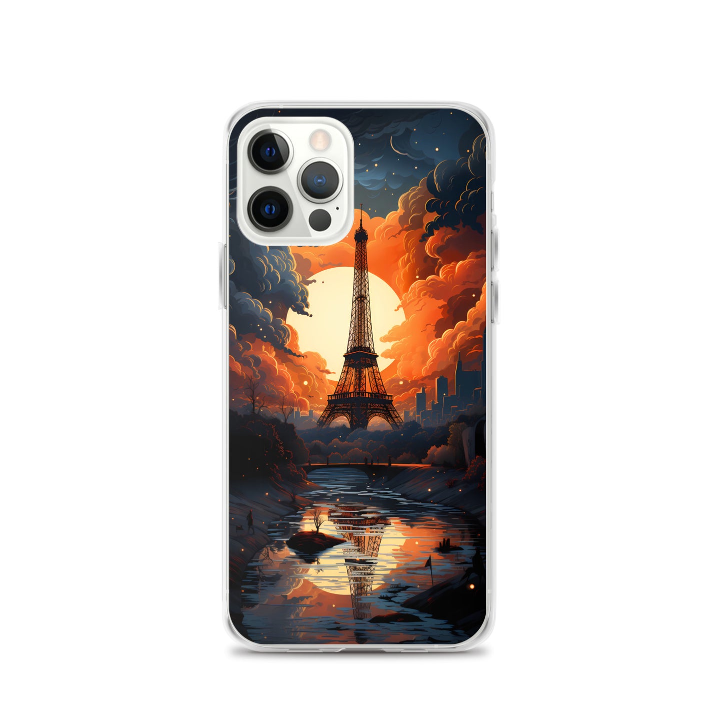 iPhone Case - Eiffel Tower at Dusk