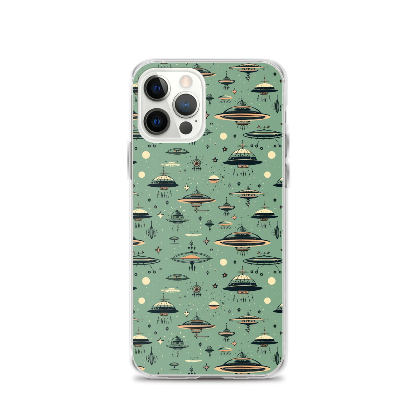 iPhone Case - Retro UFOs