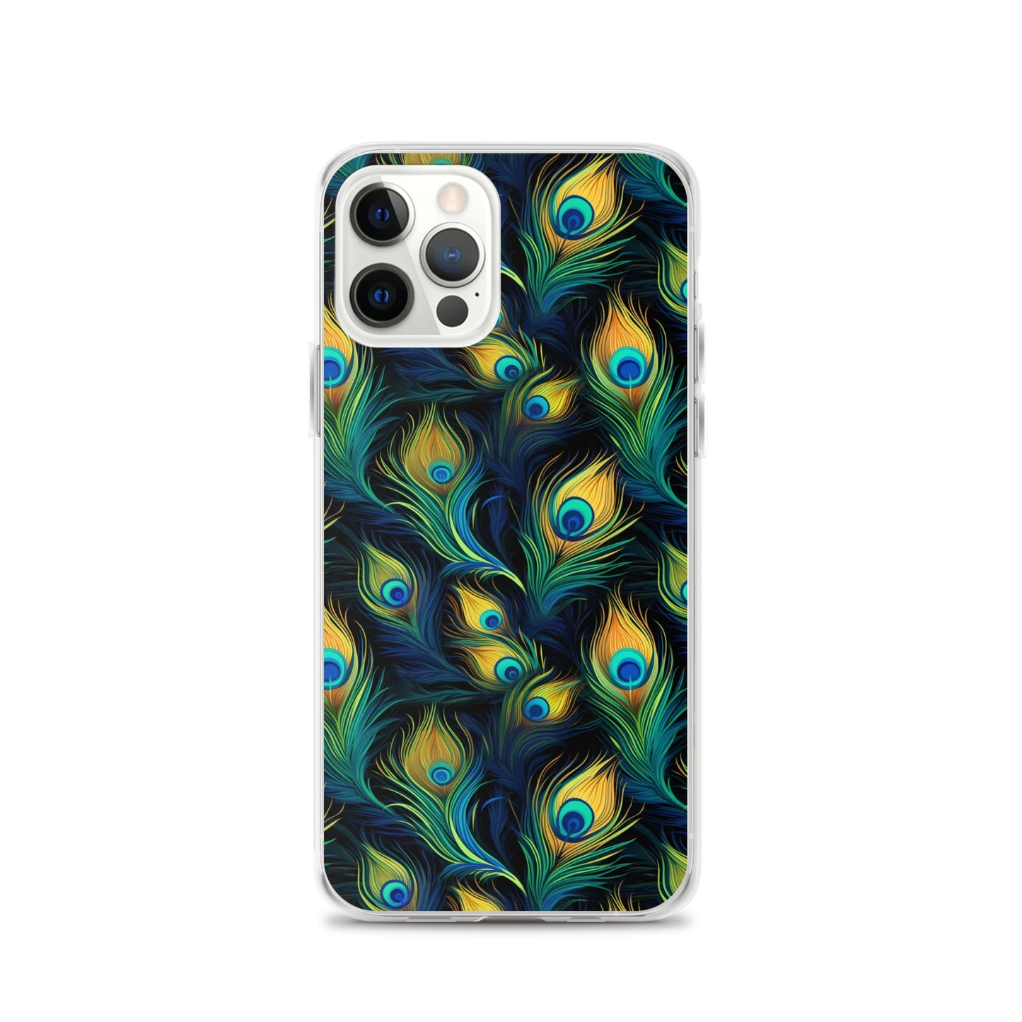 iPhone Case - Peacock Feather Pattern