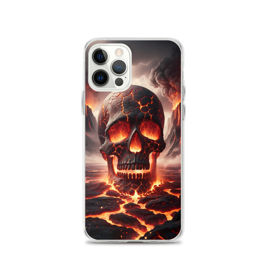 iPhone Case - Fiery Forge Skull