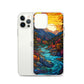 iPhone Case - Mountain River Mosaic