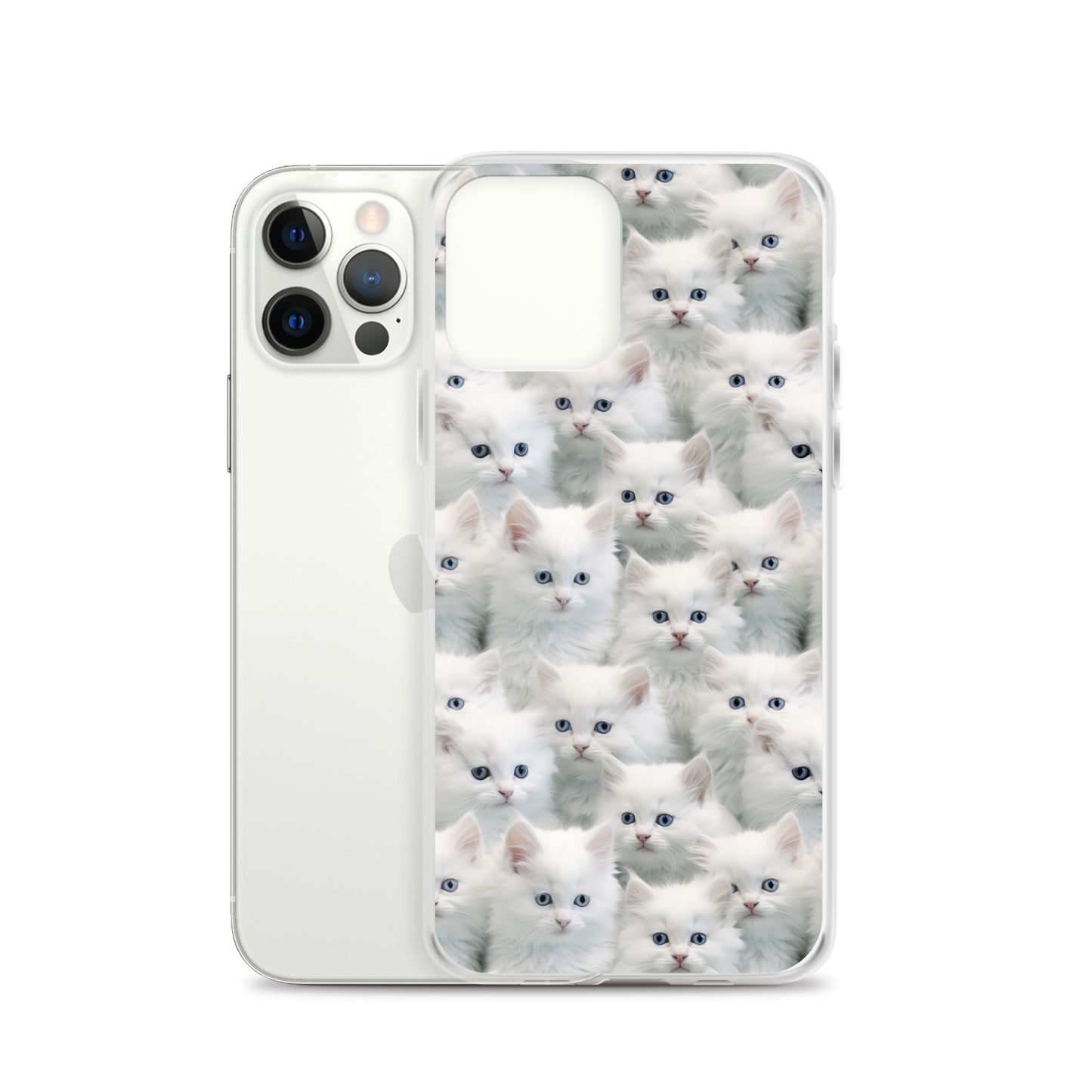 iPhone Case - Cute White Kittens