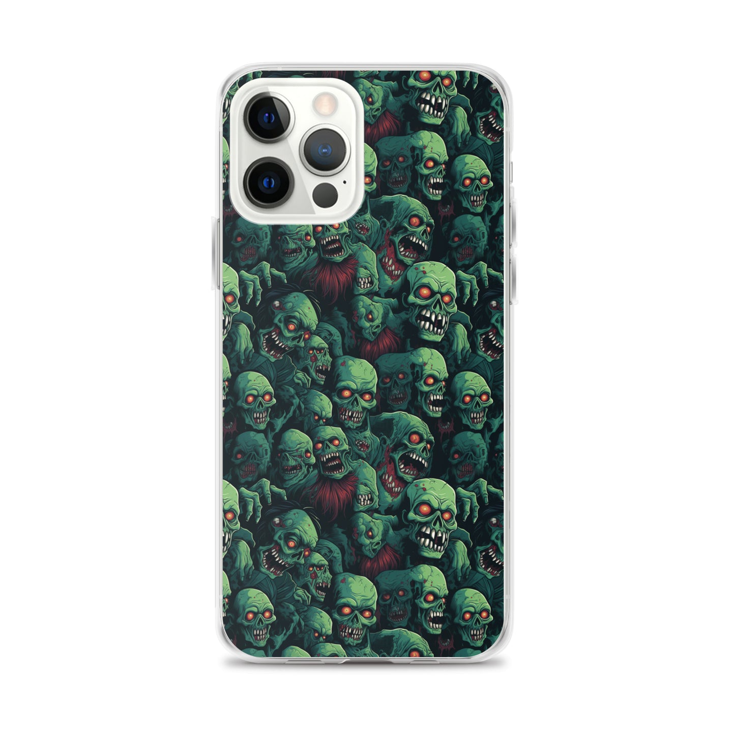 iPhone Case - Red Eyed Zombie Skulls