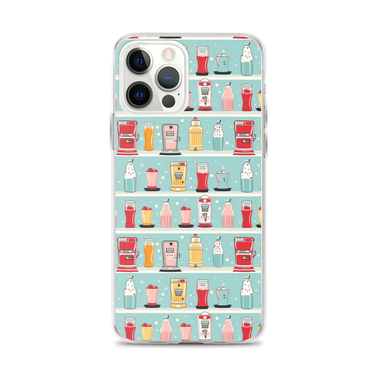 iPhone Case - Retro Soda Fountain Shelves