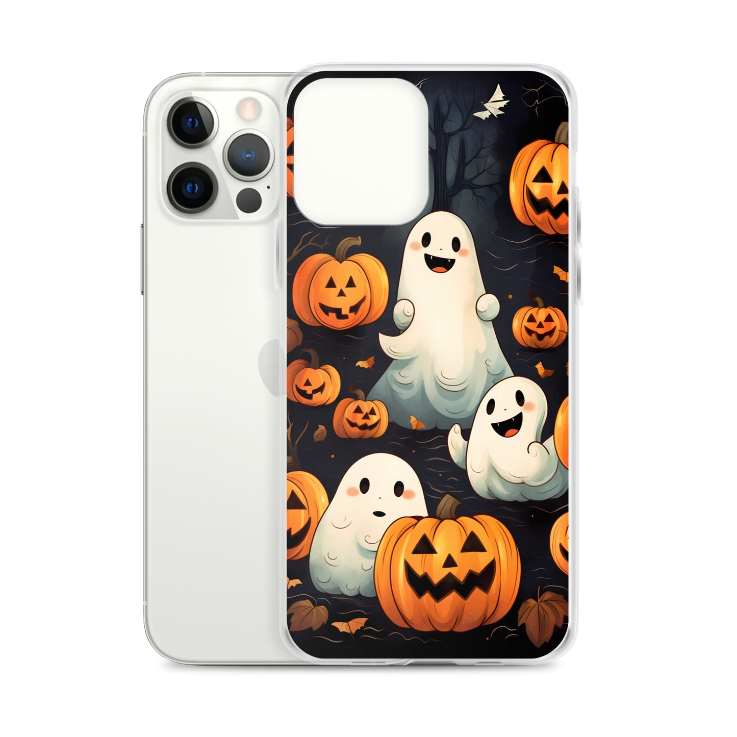 iPhone Case - Halloween Abstract Ghosts