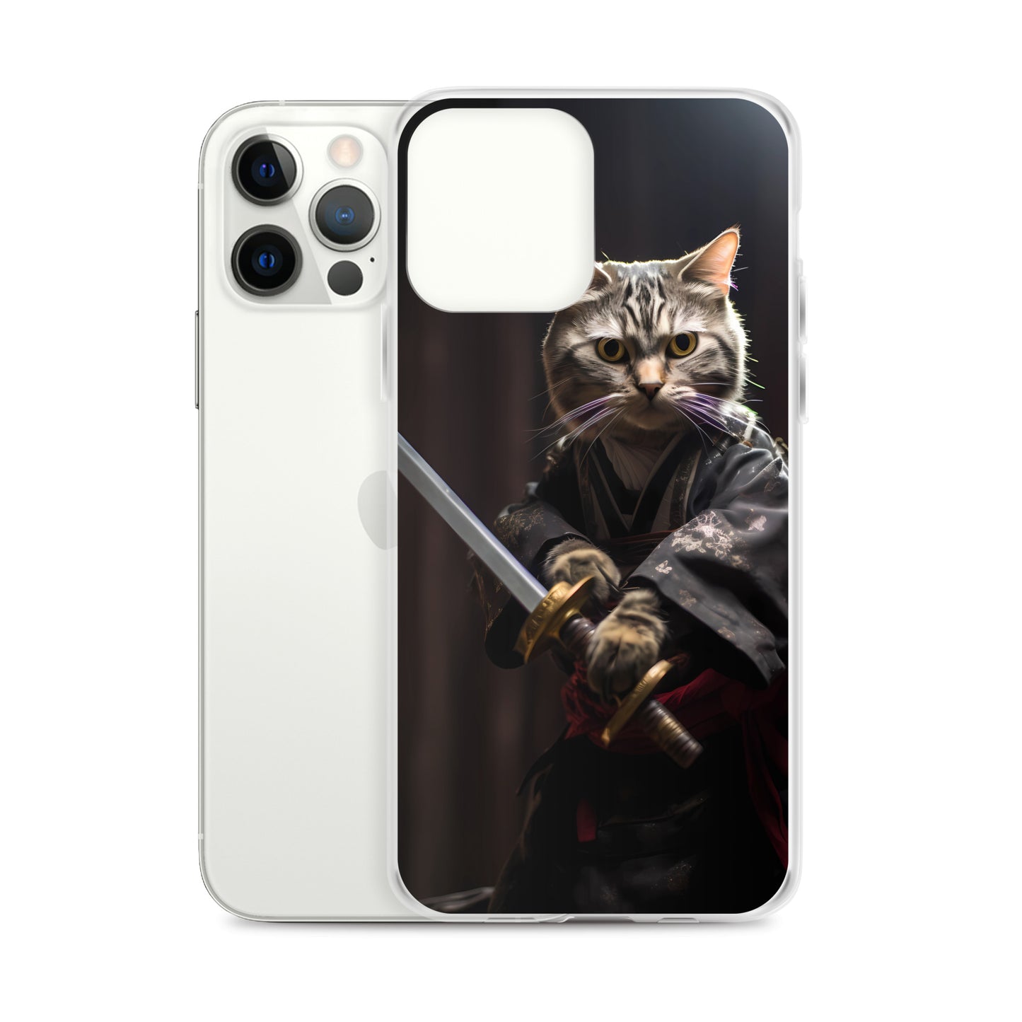 iPhone Case - Samurai Cat will Strike