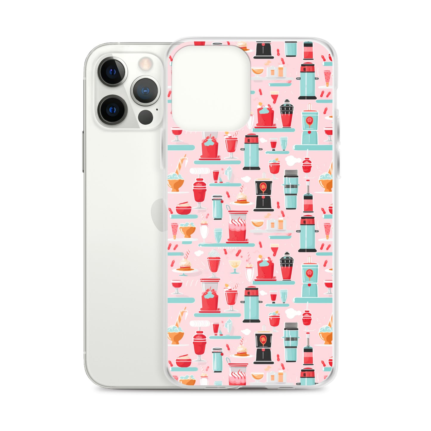 iPhone Case - Vintage Pink Soda Fountain