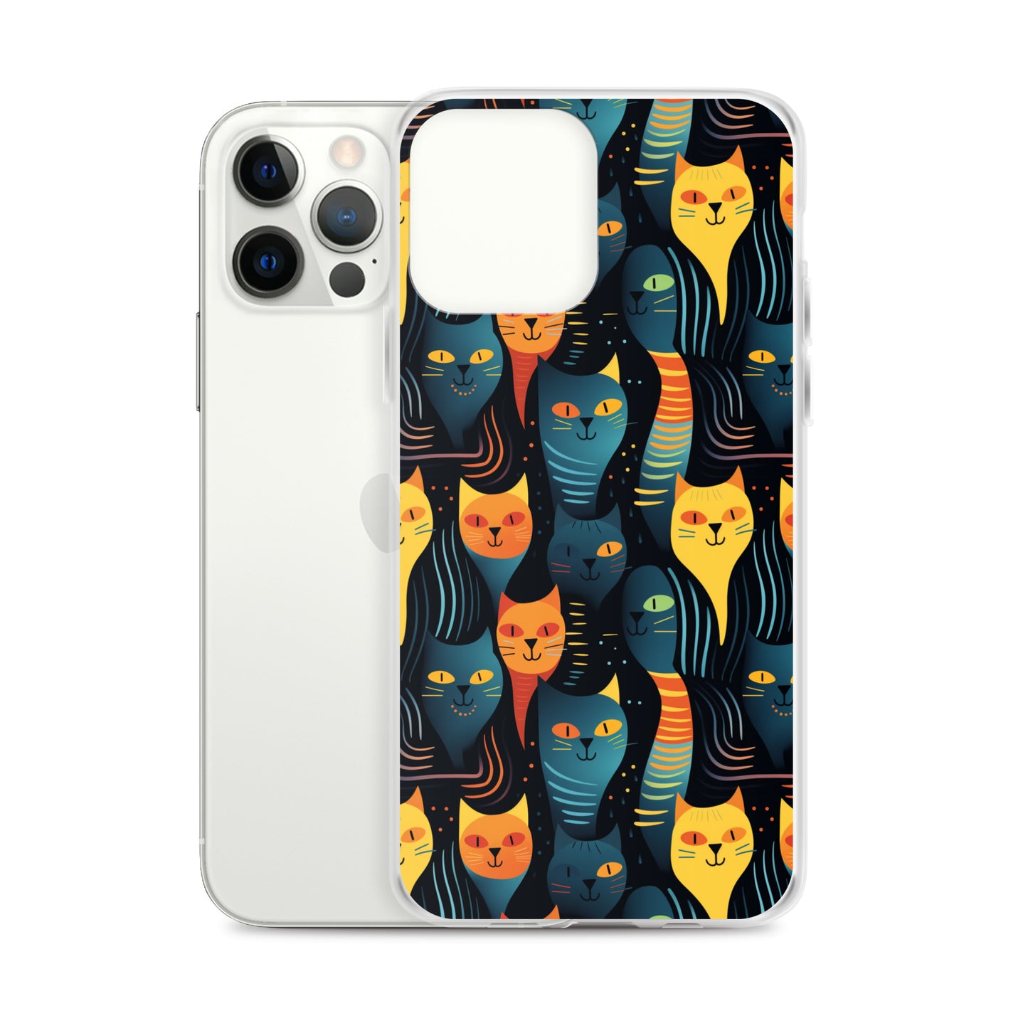 iPhone Case - Abstract Cats