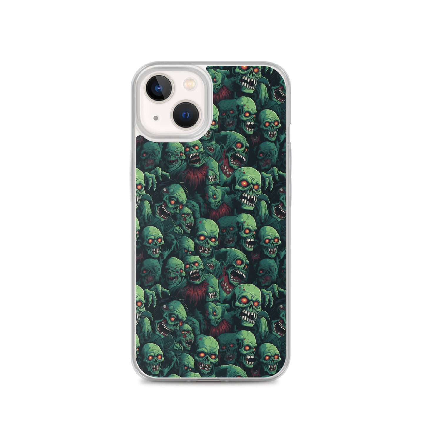 iPhone Case - Red Eyed Zombie Skulls