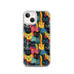 iPhone Case - Colorful Cats Pattern