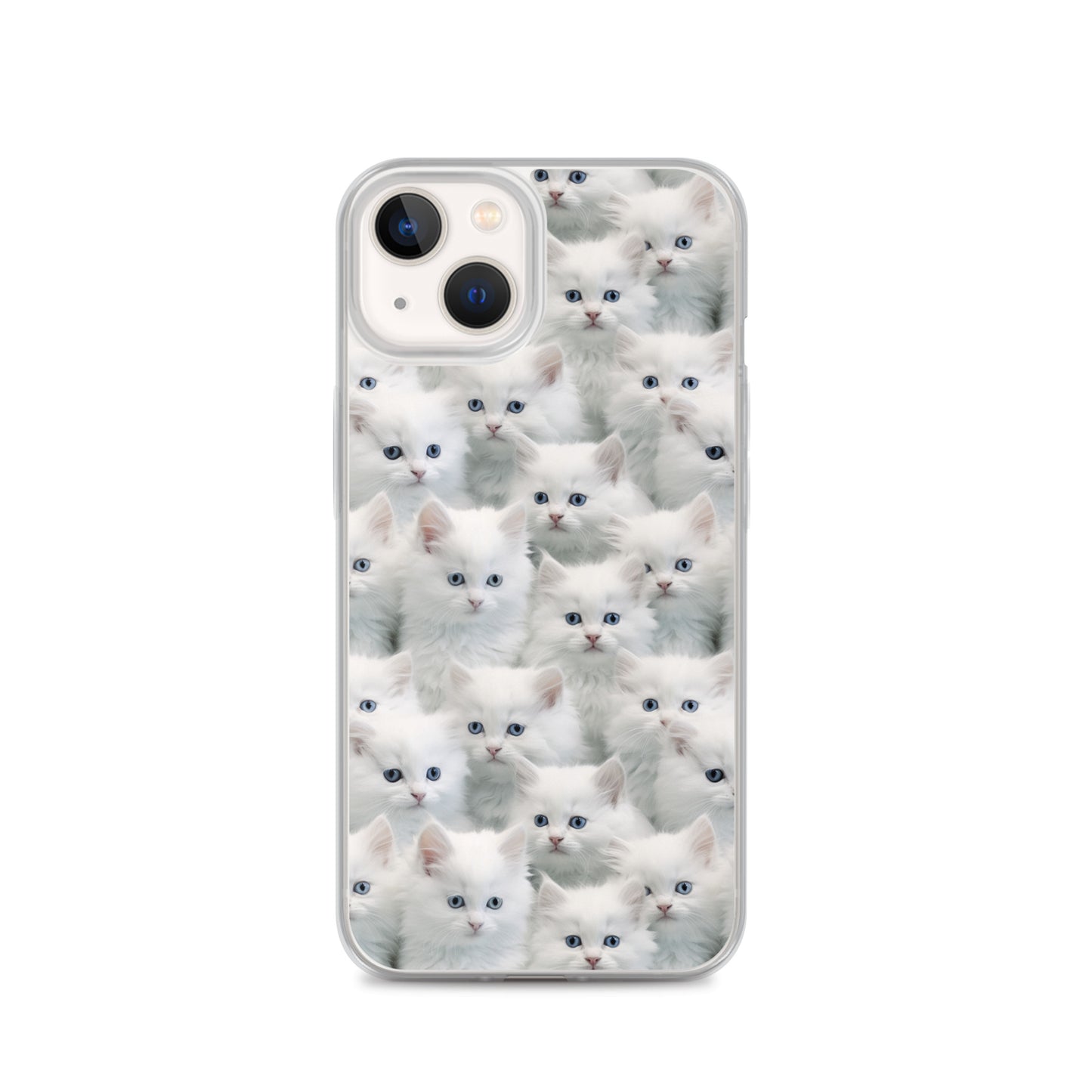 iPhone Case - Cute White Kittens