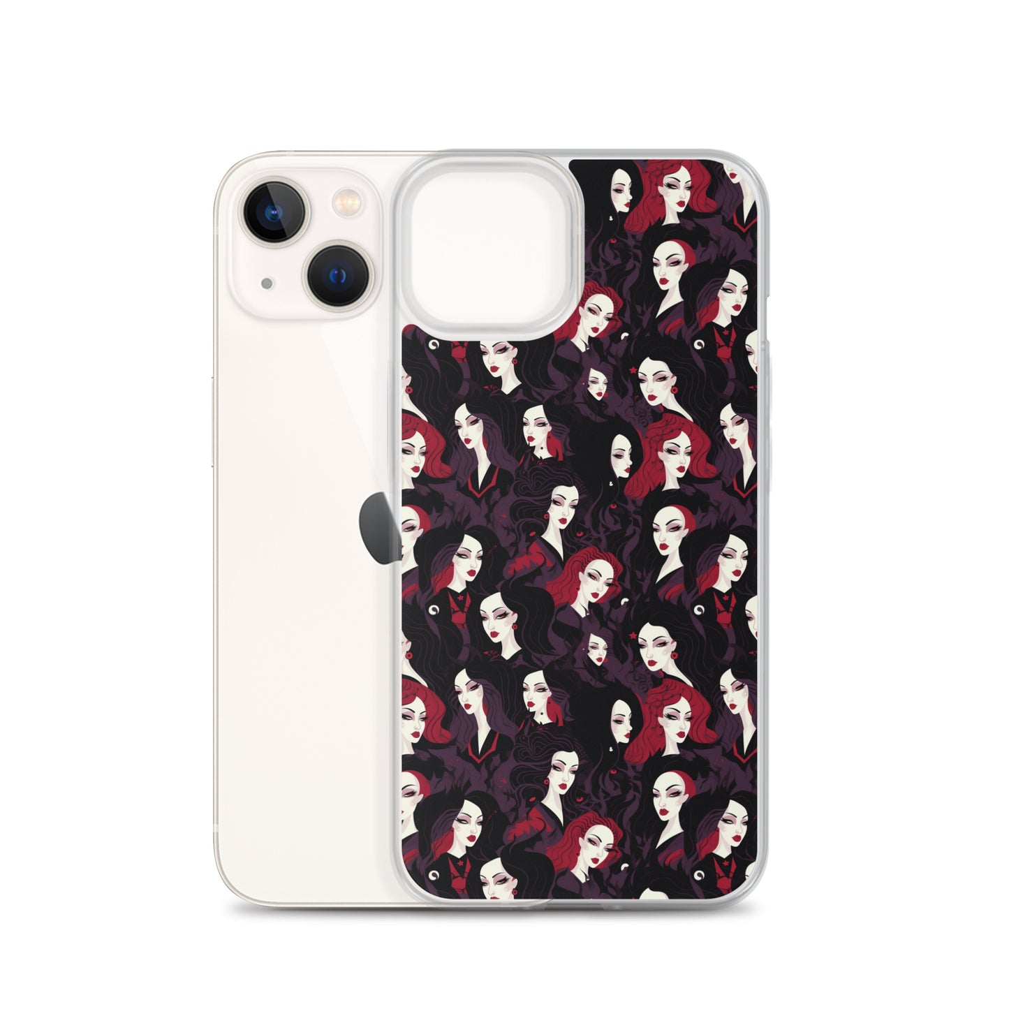 iPhone Case - Vampiress Pattern