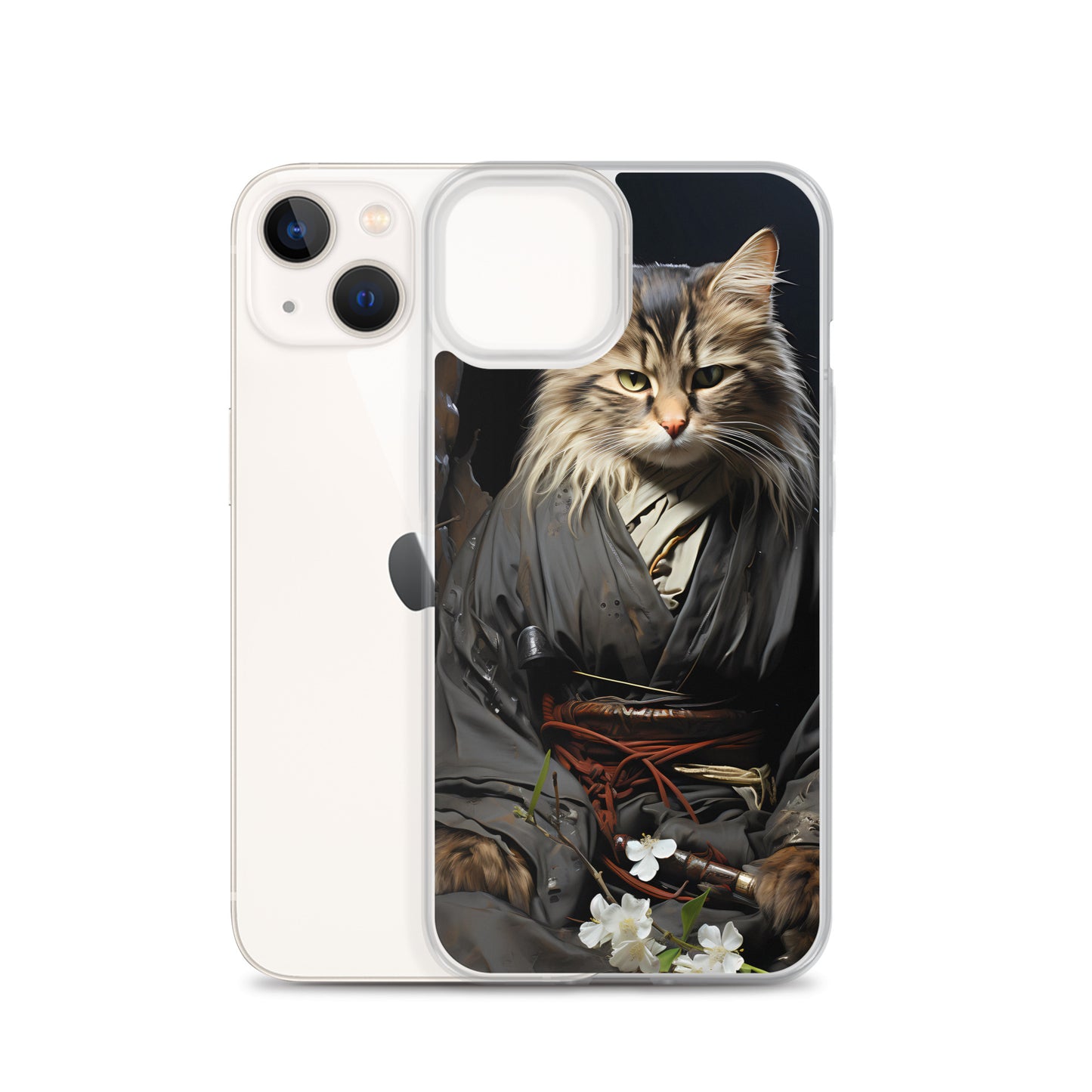 iPhone Case - Ancient Samurai Cat