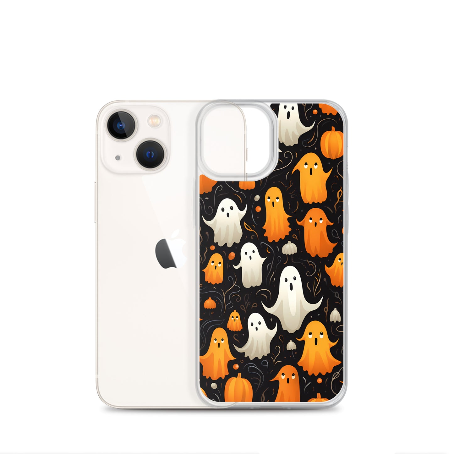 iPhone Case - Halloween Abstract Ghosts