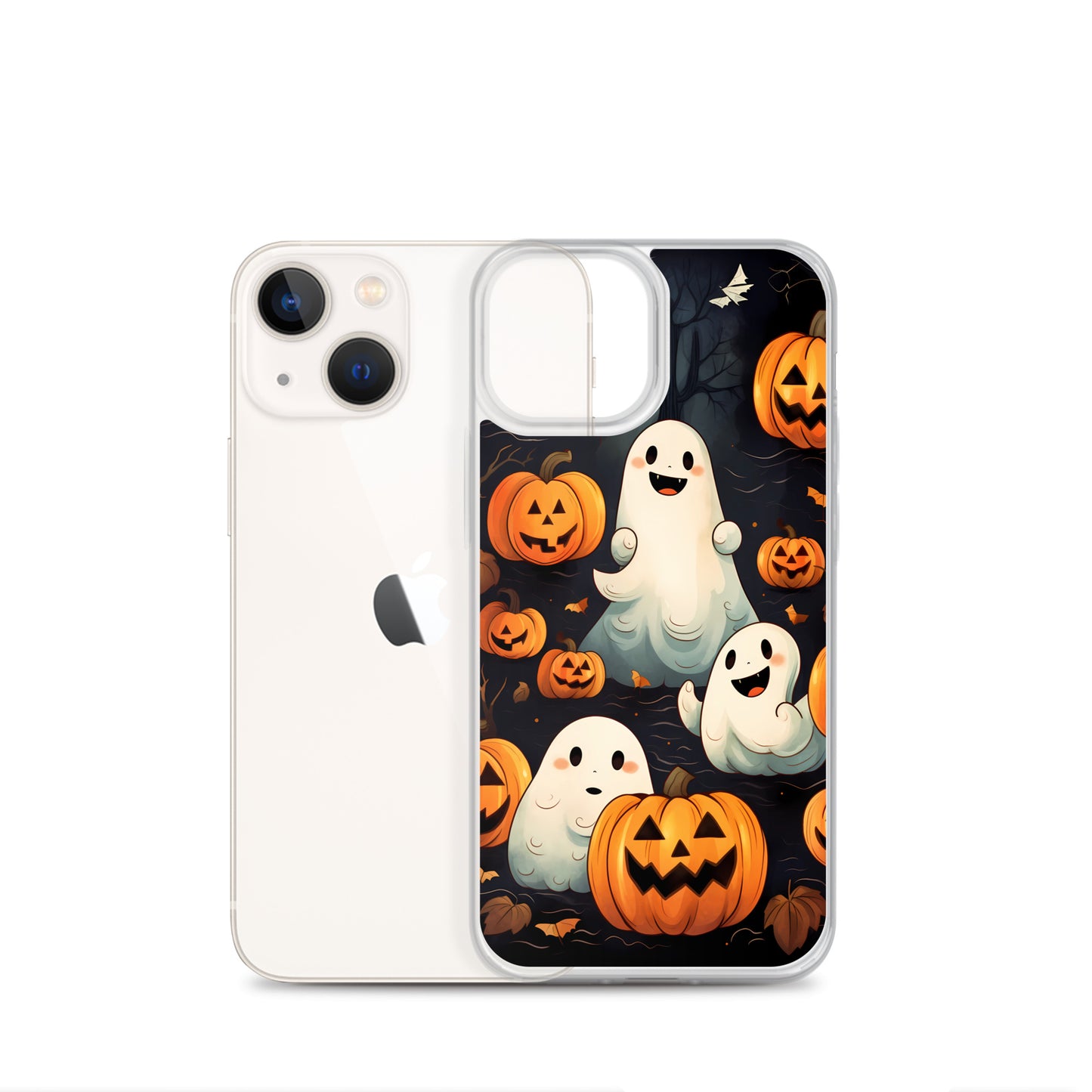 iPhone Case - Halloween Abstract Ghosts