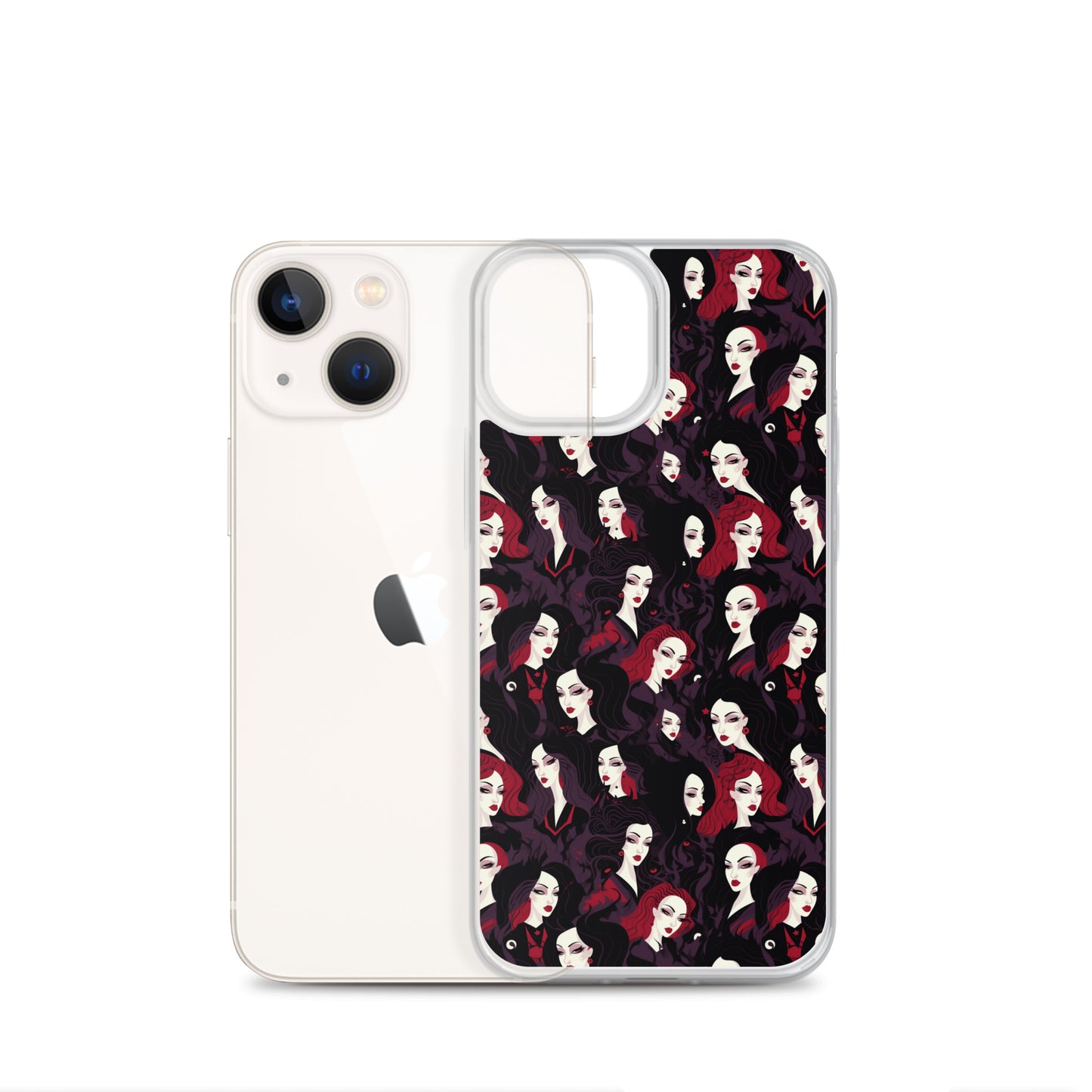 iPhone Case - Vampiress Pattern