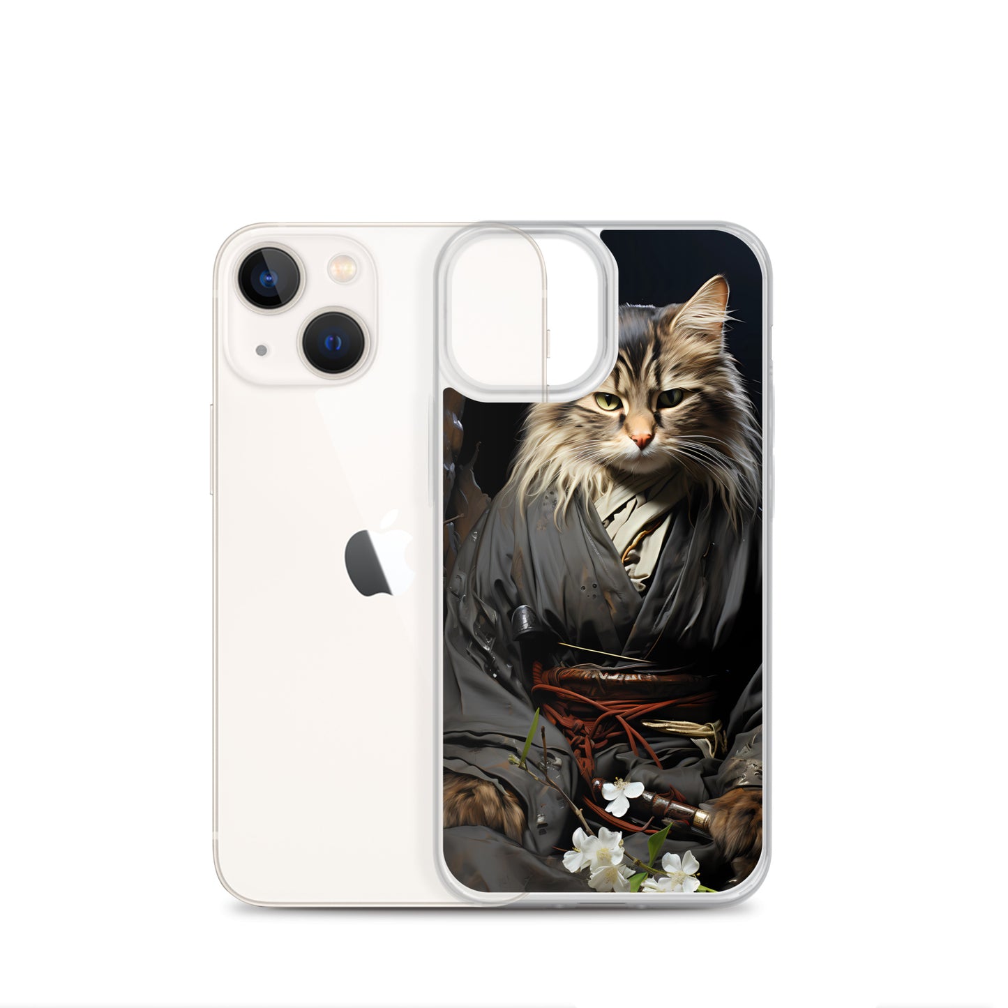 iPhone Case - Ancient Samurai Cat