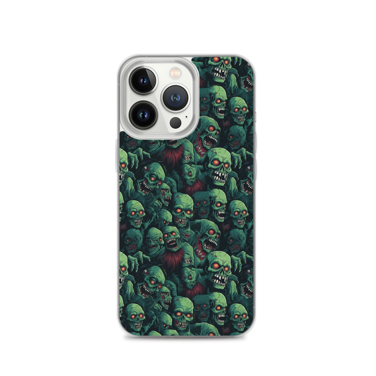 iPhone Case - Red Eyed Zombie Skulls