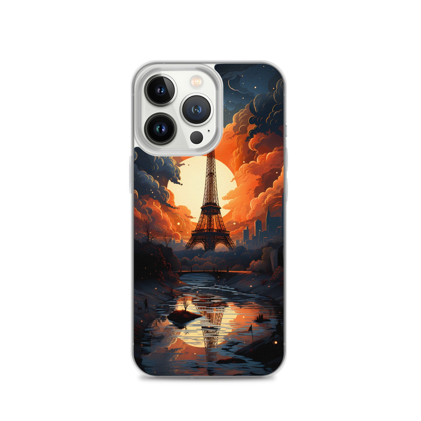 iPhone Case - Eiffel Tower at Dusk