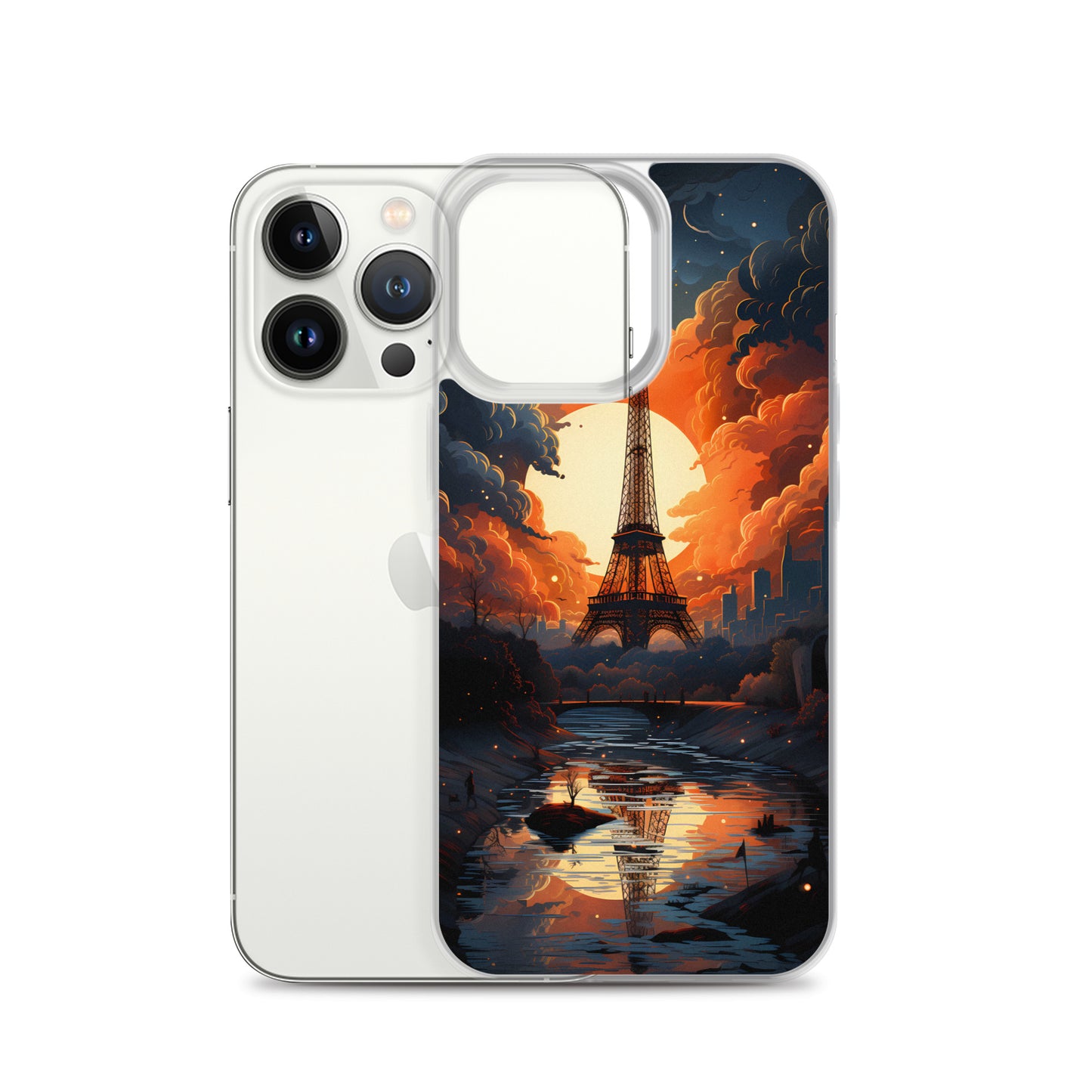 iPhone Case - Eiffel Tower at Dusk