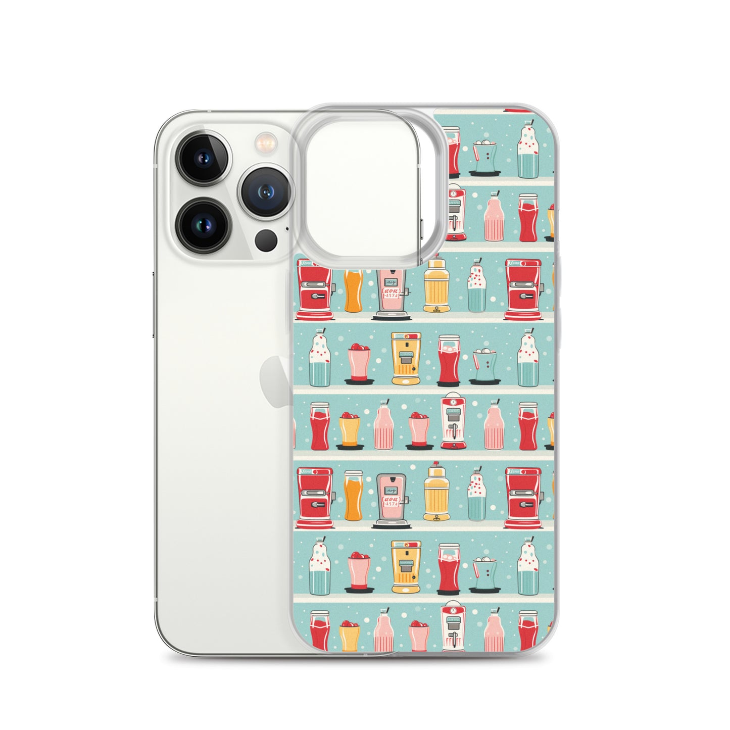 iPhone Case - Retro Soda Fountain Shelves