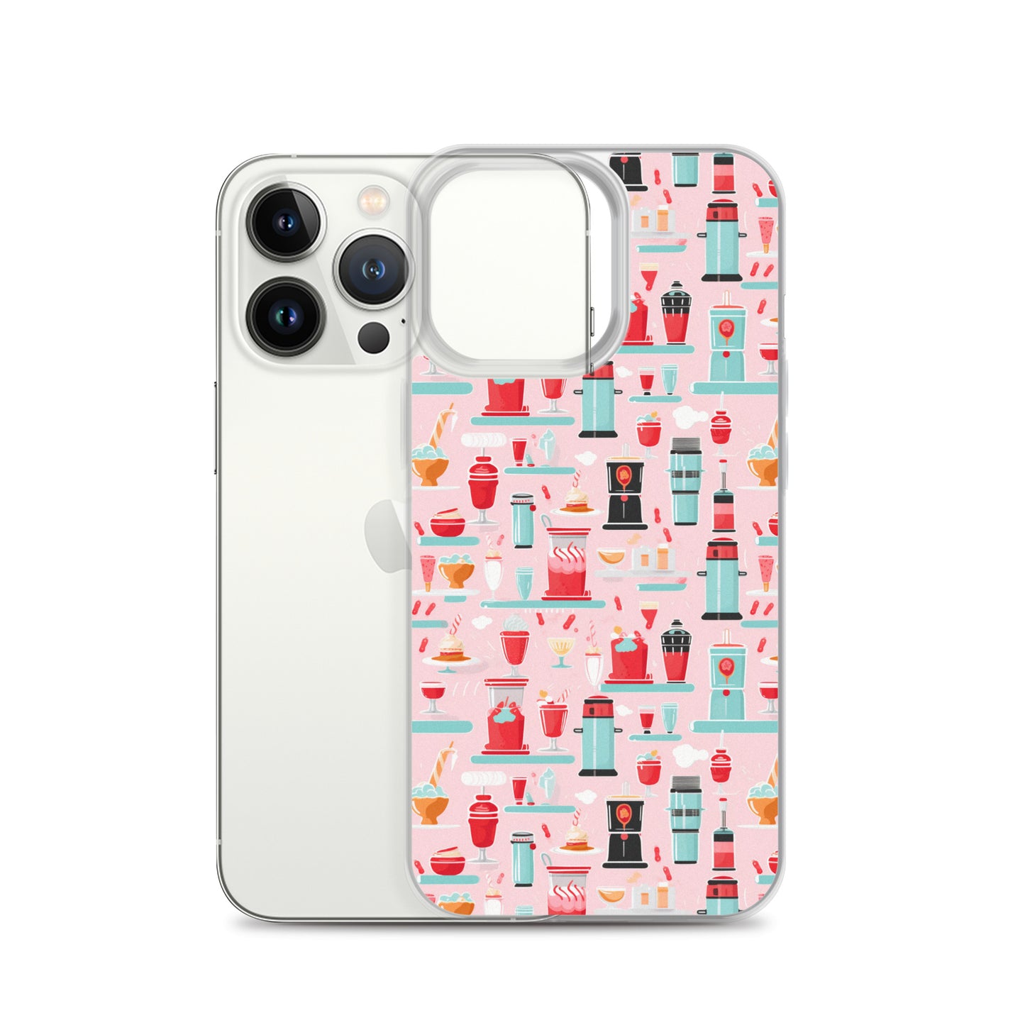 iPhone Case - Vintage Pink Soda Fountain