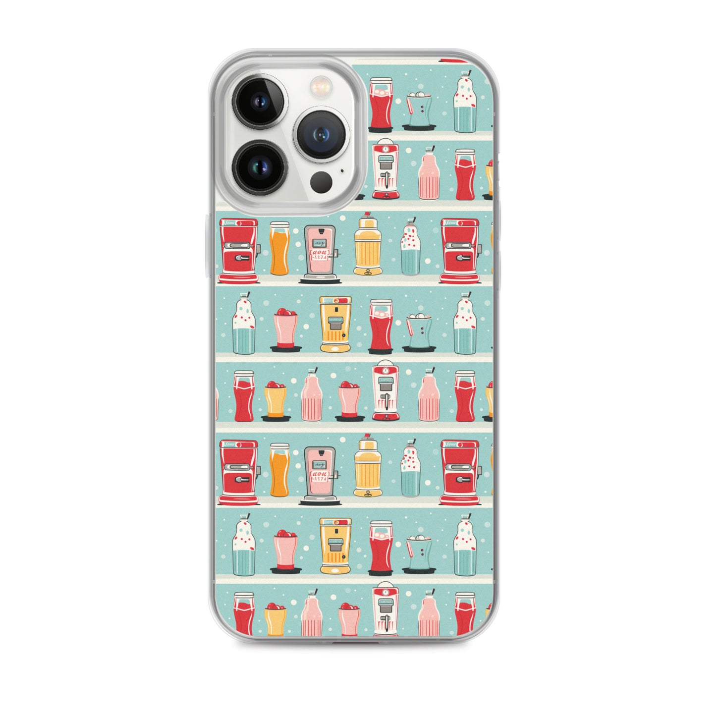 iPhone Case - Retro Soda Fountain Shelves