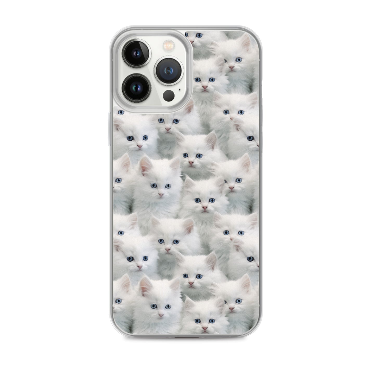 iPhone Case - Cute White Kittens