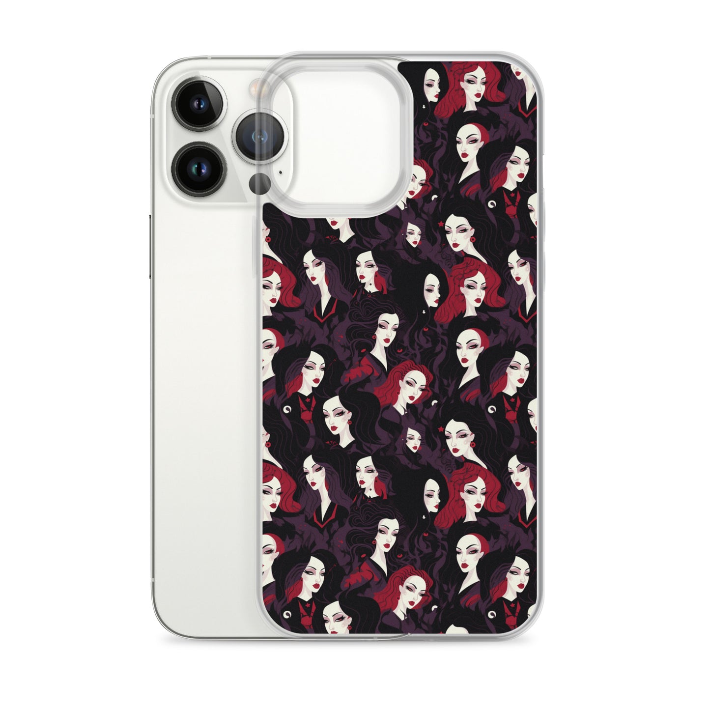 iPhone Case - Vampiress Pattern