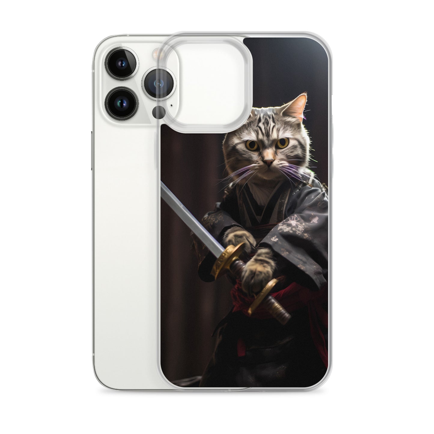 iPhone Case - Samurai Cat will Strike