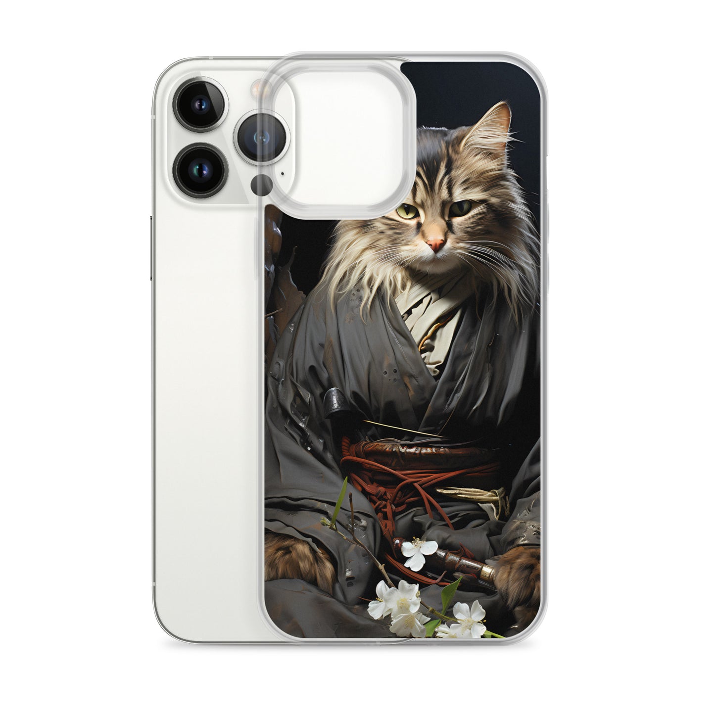 iPhone Case - Ancient Samurai Cat