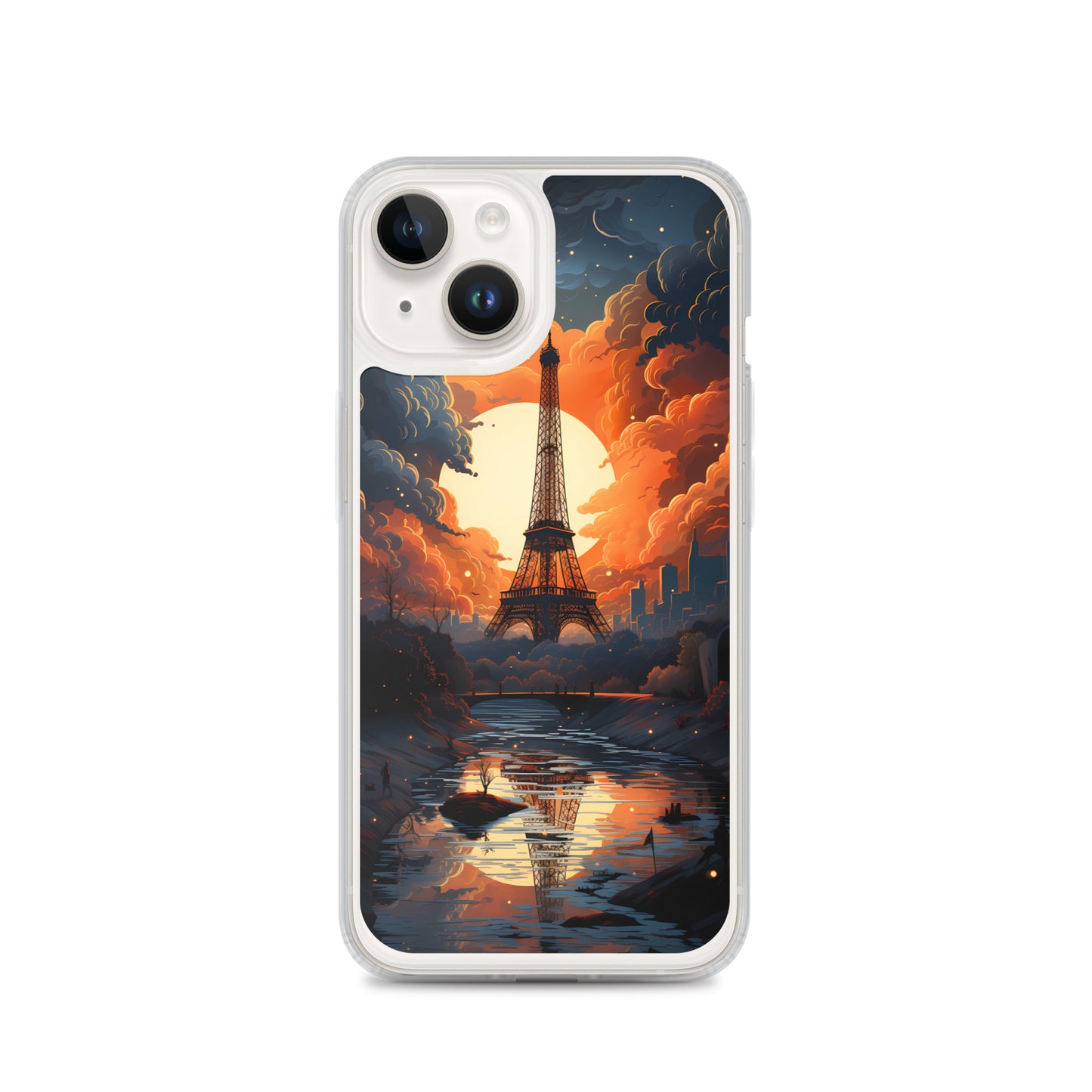 iPhone Case - Eiffel Tower at Dusk