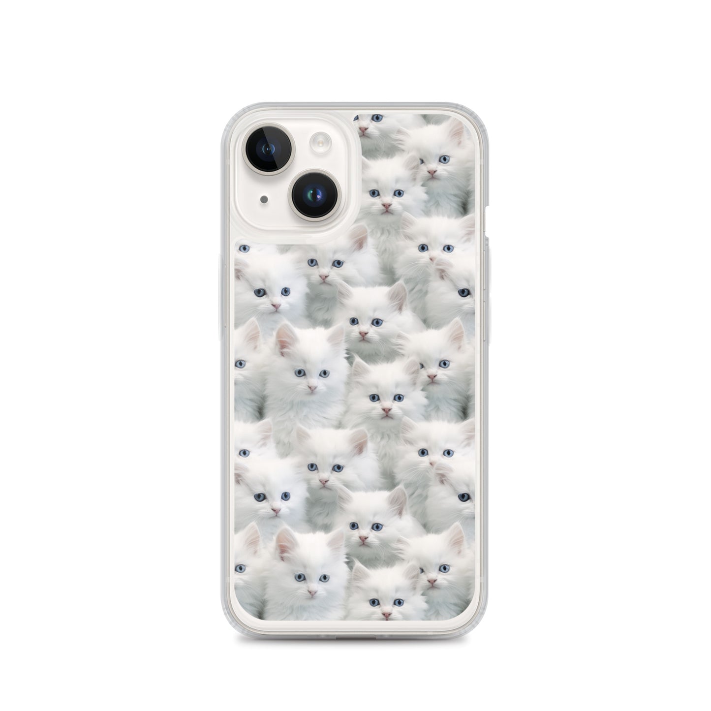 iPhone Case - Cute White Kittens