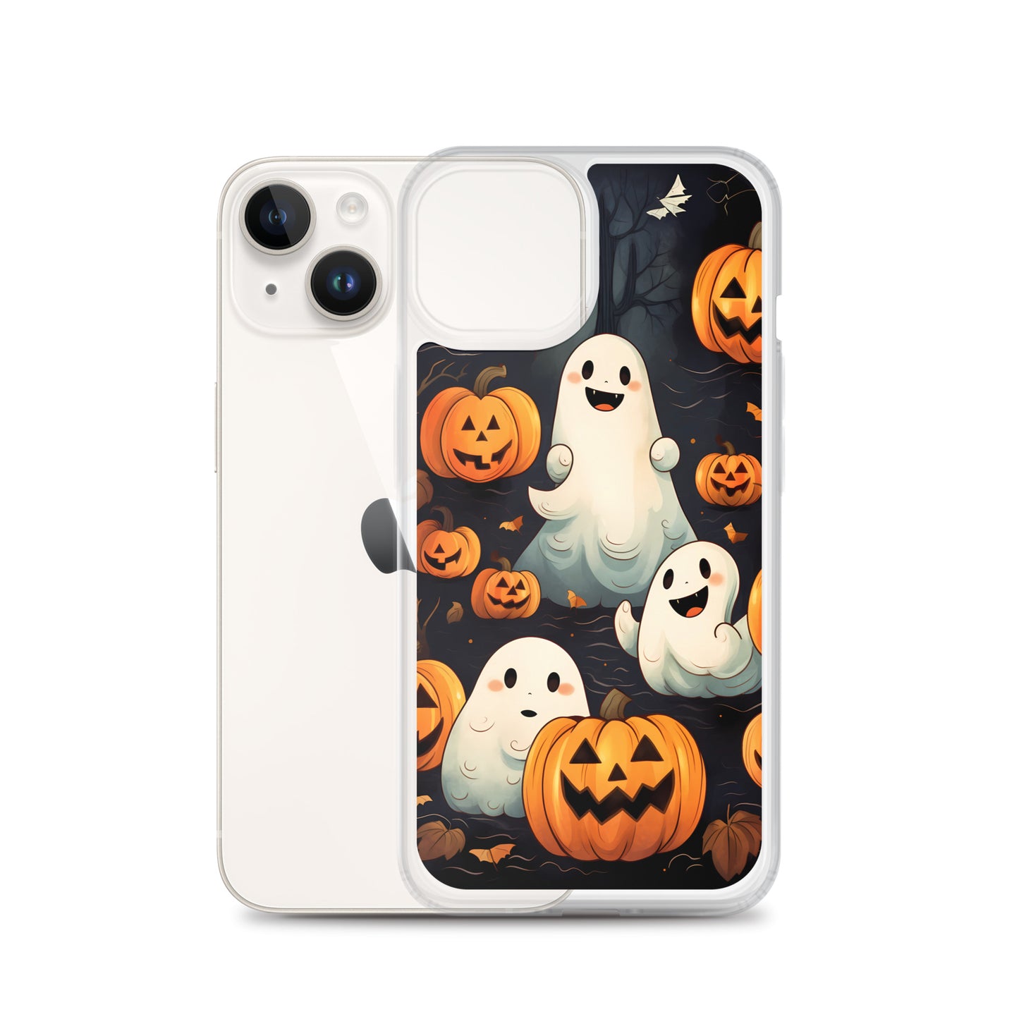 iPhone Case - Halloween Abstract Ghosts