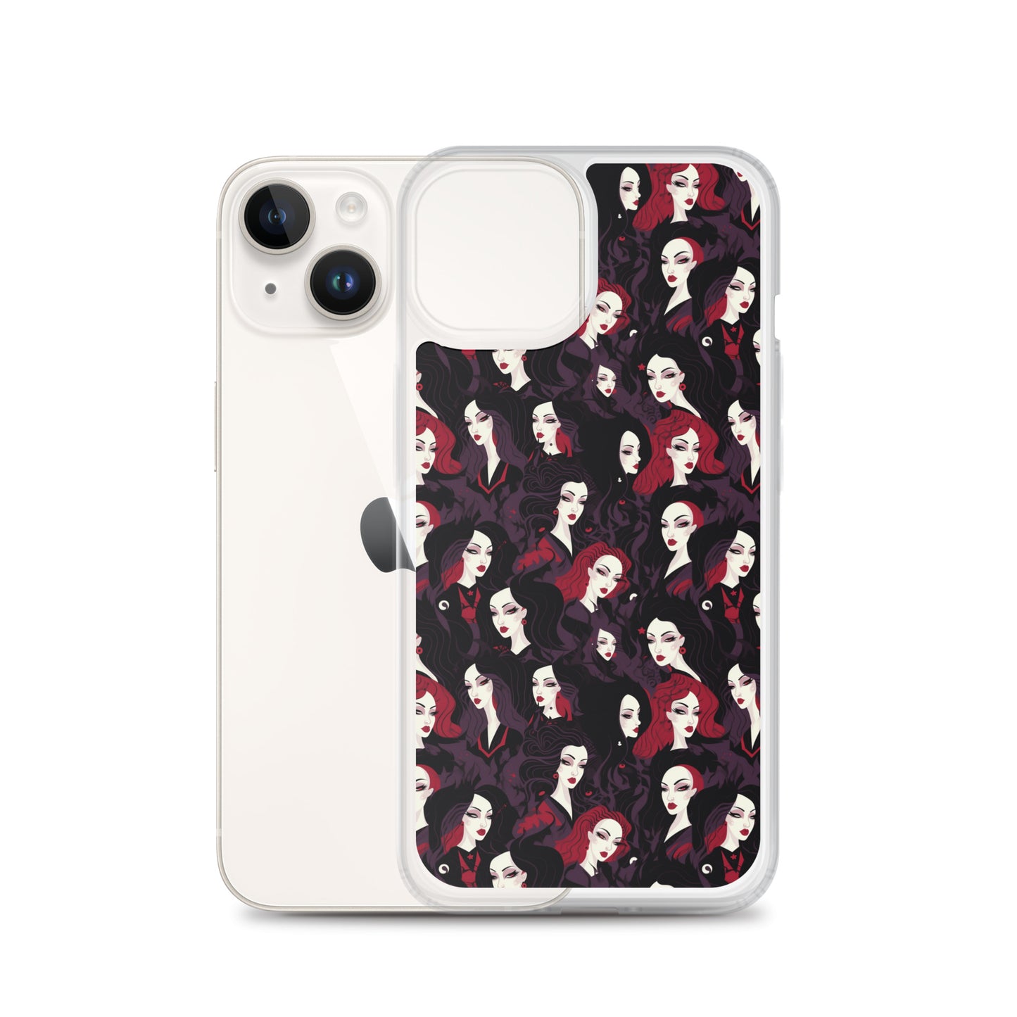 iPhone Case - Vampiress Pattern