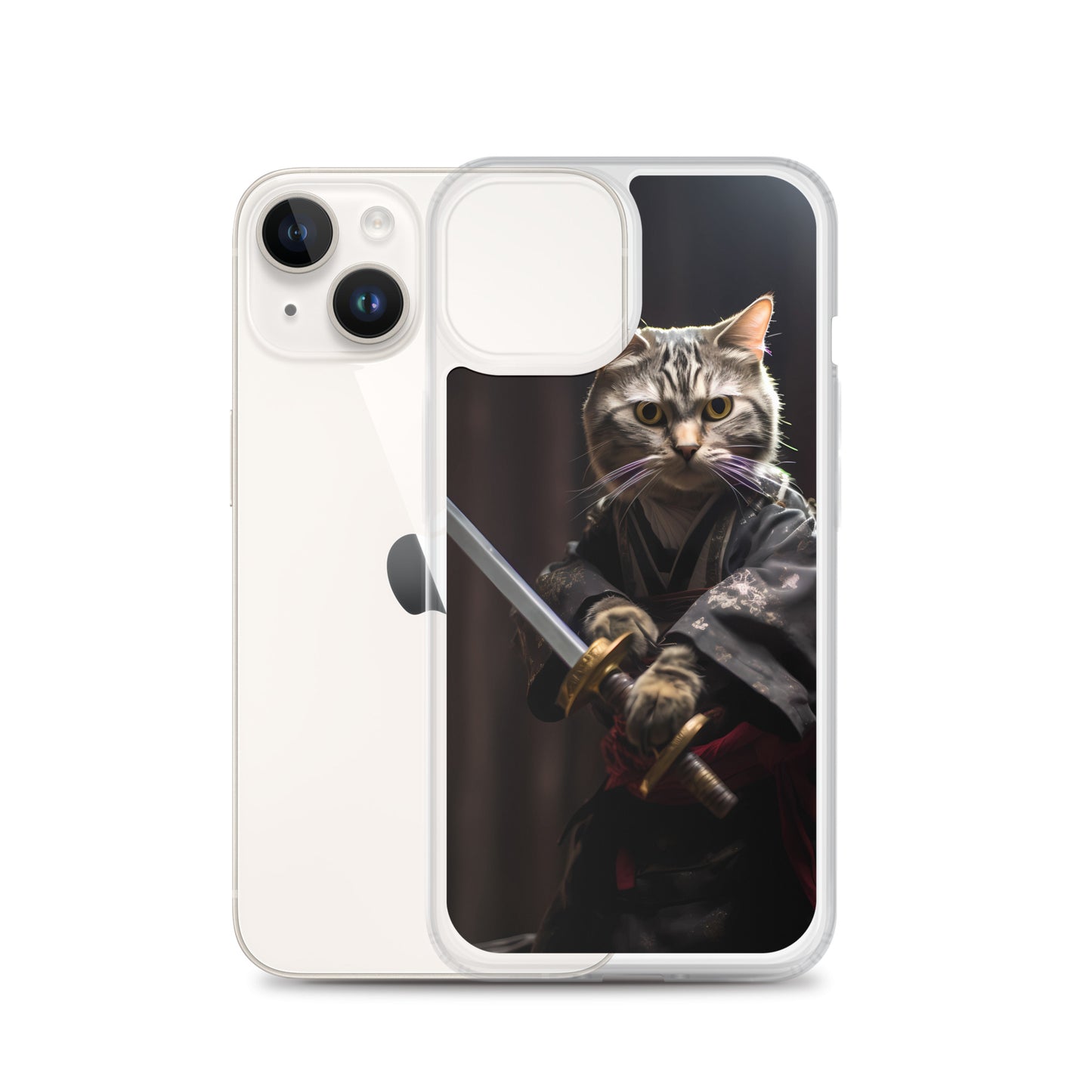 iPhone Case - Samurai Cat will Strike