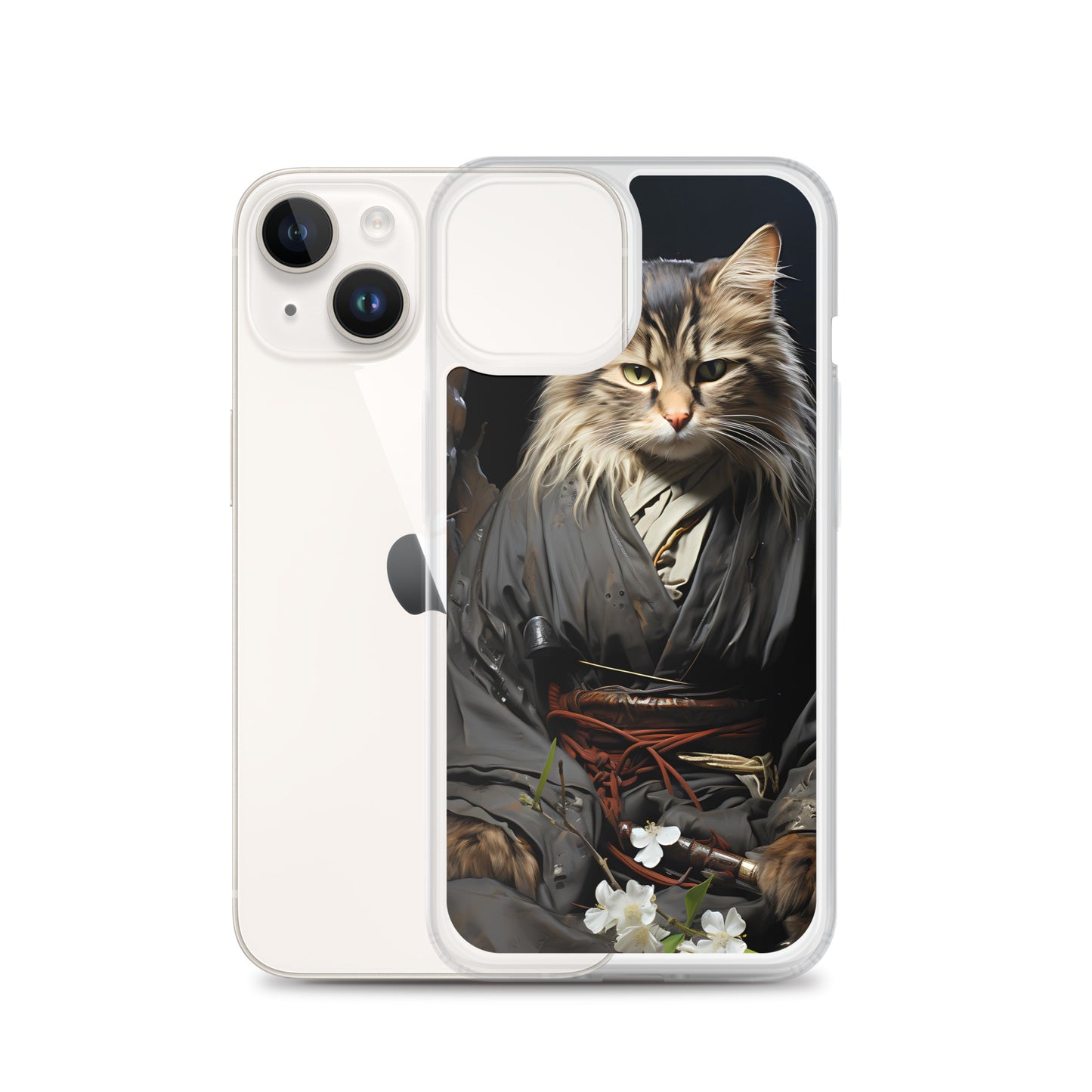 iPhone Case - Ancient Samurai Cat