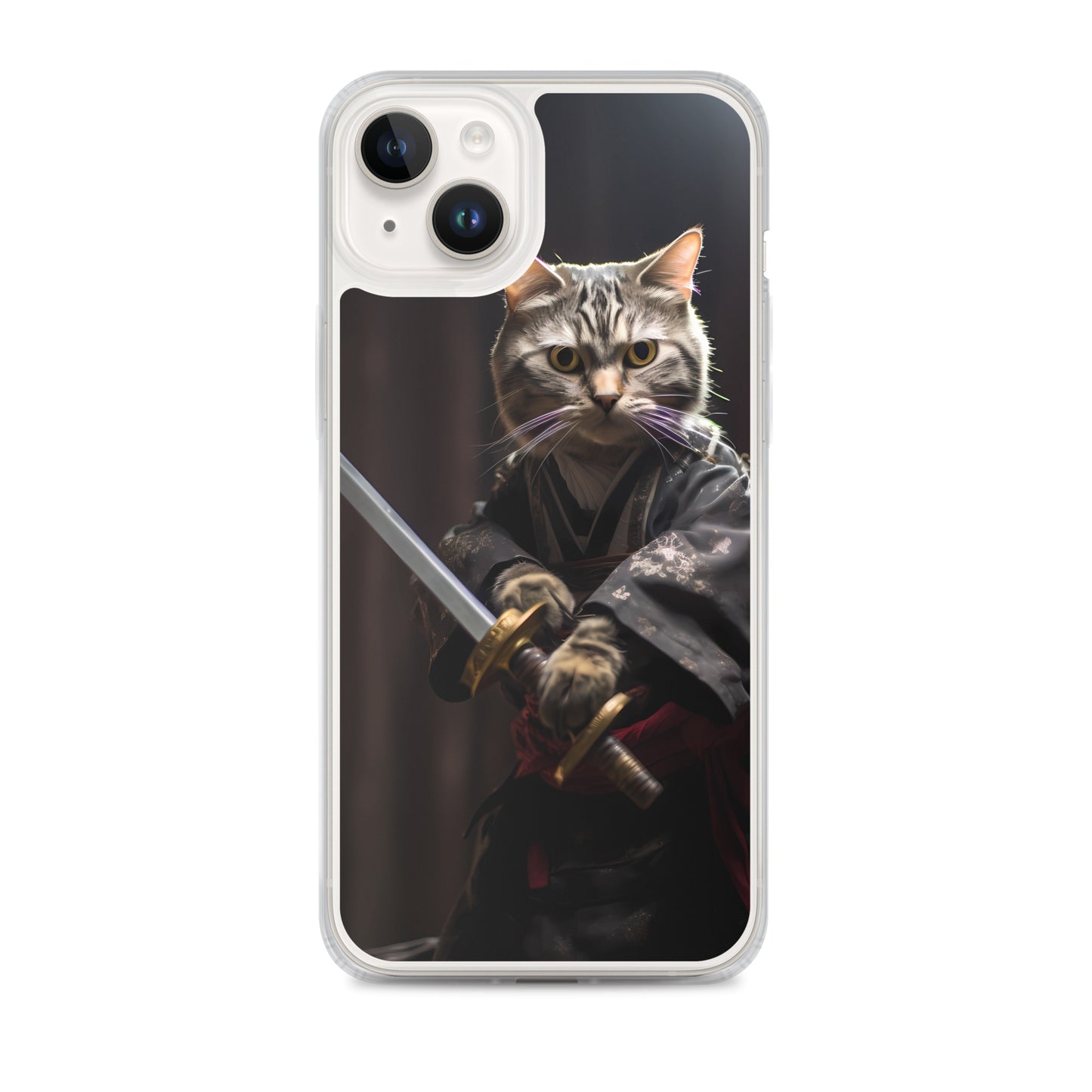 iPhone Case - Samurai Cat will Strike