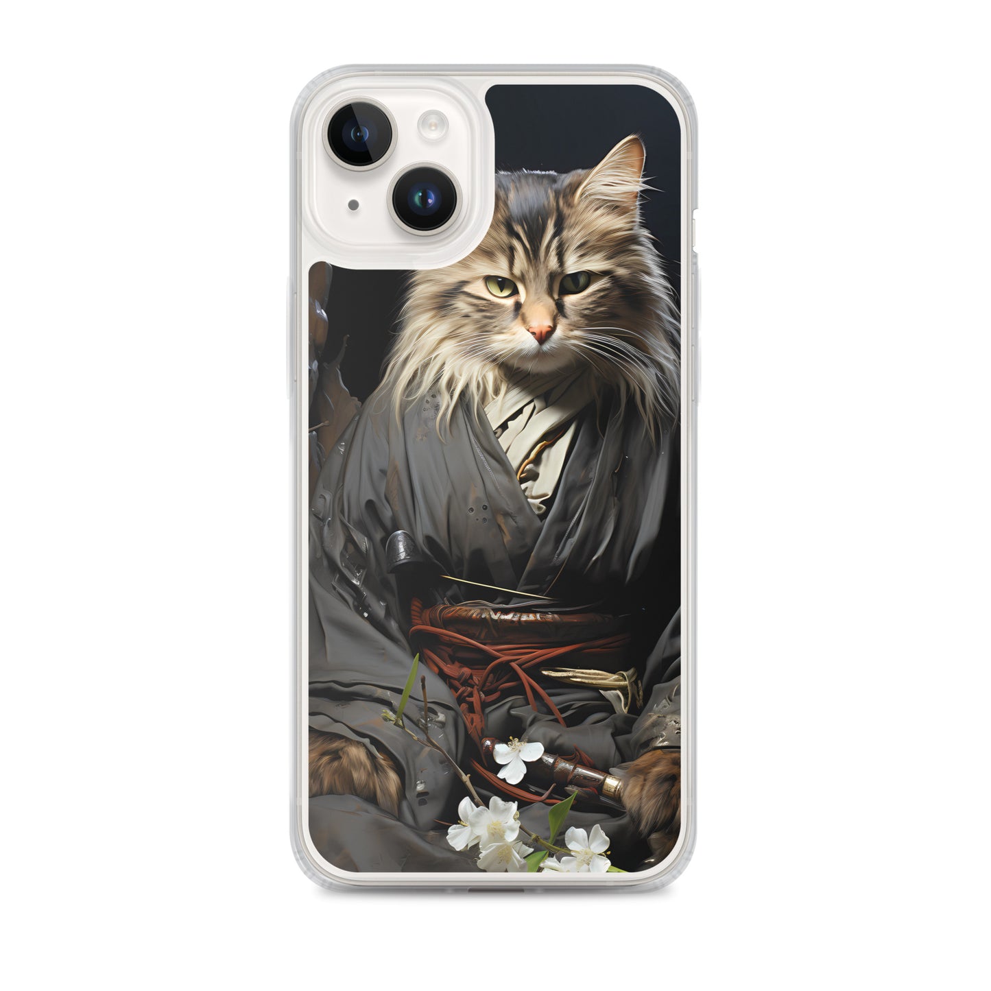 iPhone Case - Ancient Samurai Cat