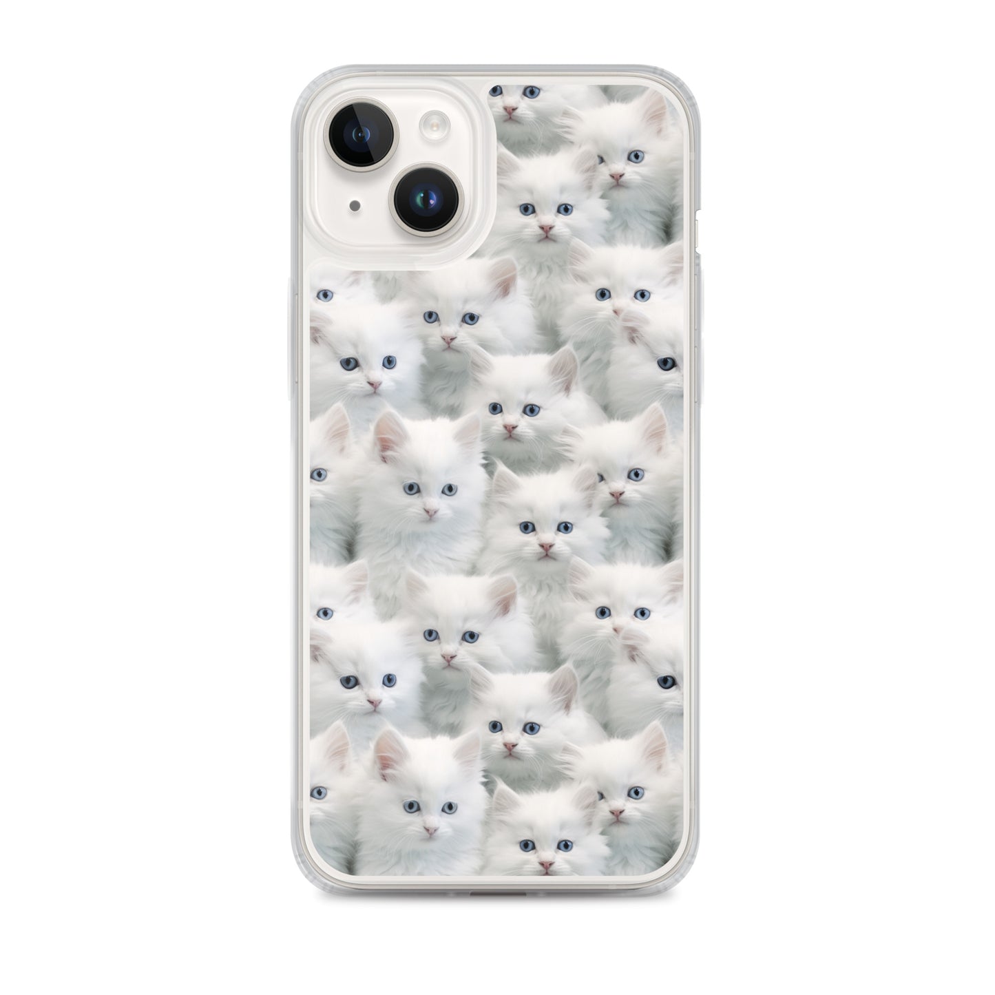 iPhone Case - Cute White Kittens