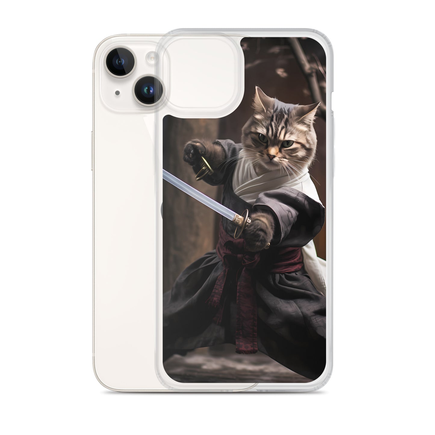 iPhone Case - Samurai Cat Blade