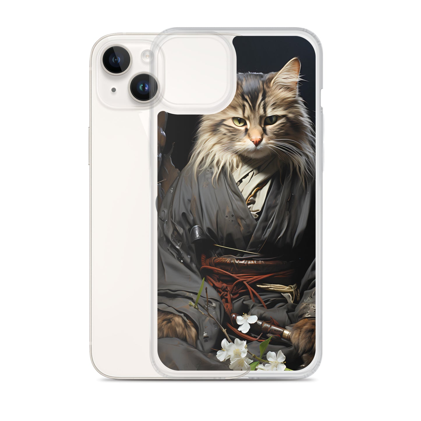 iPhone Case - Ancient Samurai Cat