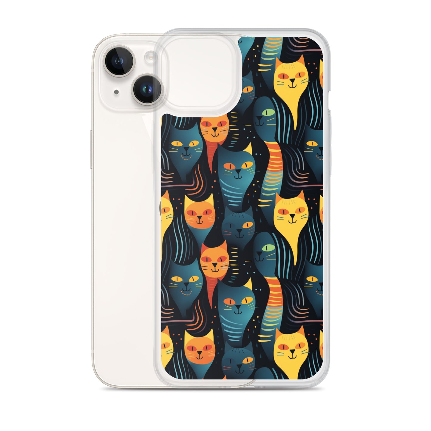 iPhone Case - Abstract Cats