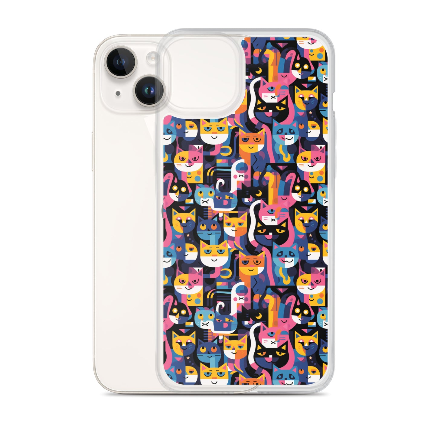 iPhone Case - Colorful Cats