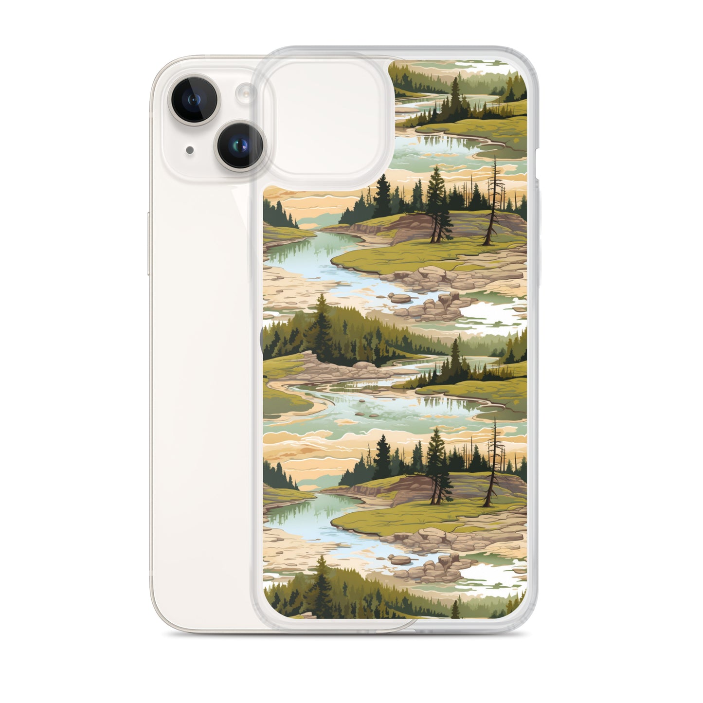 iPhone Case - Serene Wilderness Waters