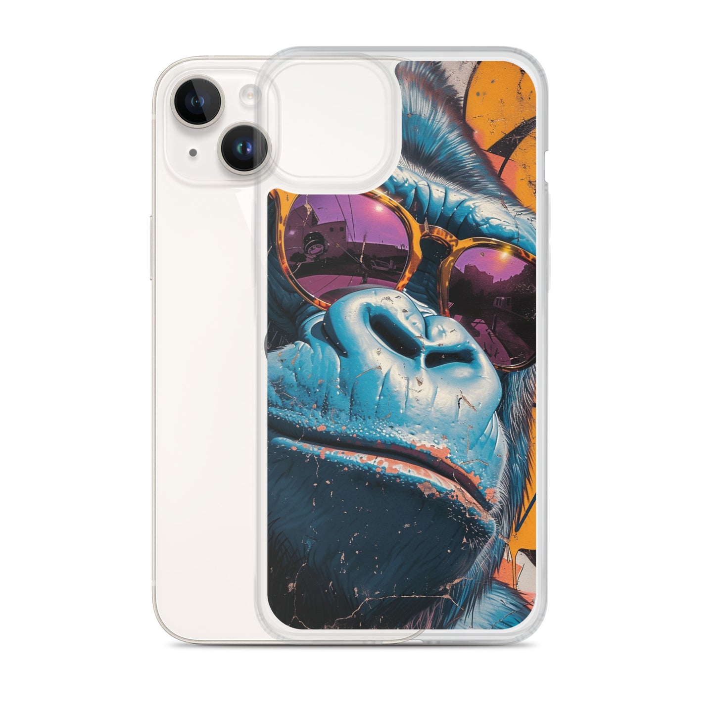 iPhone Case - Blue Gorilla